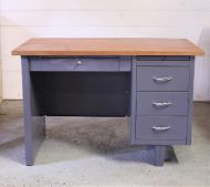 Metal & Wood Desk