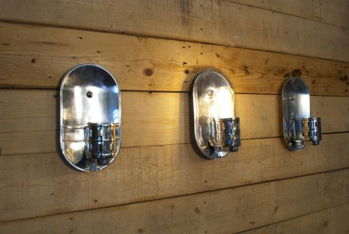 Industrial wall sconces