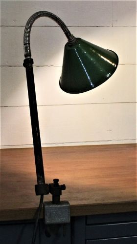 Vintage store clamp light